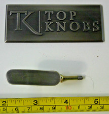 Botão de puxar ~TK Top Knobs ~ SS118 ~ Prata esterlina ~ 1,66" x 1" ~ Lote 12 comprar usado Botão de puxar ~TK Top Knobs ~ SS118 ~ Prata esterlina ~ 1,66" x 1" ~ Lote 12 comprar usado  Enviando para Brazil