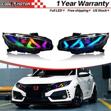 Rgb led headlights for sale  Chino