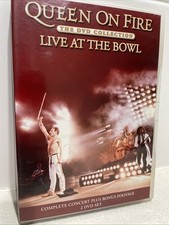 Queen On Fire: Live at the Bowl (DVD, 2004) Freddie Mercury documentário Reg All comprar usado  Enviando para Brazil