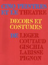 Cinq peintres théâtre. usato  Valenzano