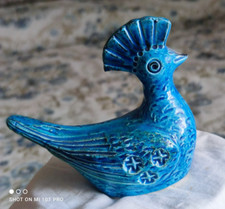 Pavoncella ceramica blu usato  Livorno