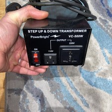 500w voltage converter for sale  DAGENHAM