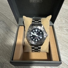 Raro Seiko Prospex mergulhador solar titânio SBDN001 Japão exclusivo mostrador cinza comprar usado Raro Seiko Prospex mergulhador solar titânio SBDN001 Japão exclusivo mostrador cinza comprar usado  Enviando para Brazil