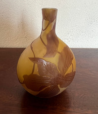 Vase gallé fleurs d'occasion  Libourne