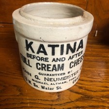 Advertising stoneware katina for sale  Puposky