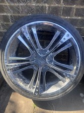Chrome alloy wheels for sale  LUTON