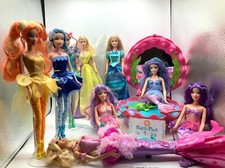 Używany, Barbie Fairytopia Mermadia Lalka i zestaw do zabawy na sprzedaż  Wysyłka do Poland