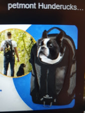 Petmont hunderucksack hunde gebraucht kaufen  Schöllkrippen