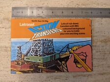 Letraset north sea for sale  ABERDARE