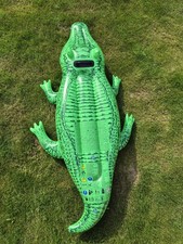 Aufblasbarer aligator gebraucht kaufen  Büddenstedt