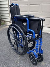 Drive wheelchair blue for sale  Jarrettsville