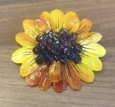 Handmade resin sunflower for sale  ILKESTON