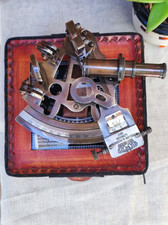 Brass sextant nautical for sale  GAINSBOROUGH