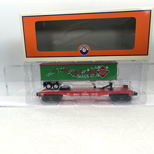 Lionel 6-83313 Christmas Reindeer Express Agency FC Trailer Car O Gauge Usado REA comprar usado  Enviando para Brazil