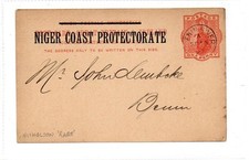 Niger coast protectorate for sale  CUMNOCK