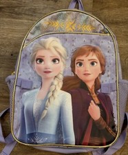 Mochila Disney Frozen grande bolsa livro com Anna & Elsa comprar usado  Enviando para Brazil