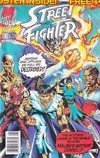 Quadrinhos Malibu Street Fighter #1 capa de banca de jornal polybagged, usado comprar usado  Enviando para Brazil