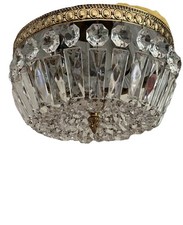 Vintage crystal ceiling for sale  East Granby