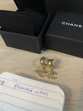 Chanel gold earrings for sale  BRISTOL