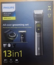 Series 9000 13-In-One Trimmer + Oneblade, Set Completo per Il Grooming, Rifinitu comprar usado  Enviando para Brazil