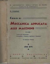 A.anastasi corso meccanica usato  Roma