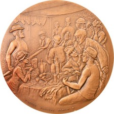 Médaille peinture déjeuner d'occasion  Lille-