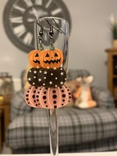 Halloween pumpkin acrylic for sale  SWINDON