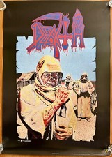 Pôster vintage Death Leprosy 1992 uva azul Inglaterra Anabas heavy metal comprar usado  Enviando para Brazil