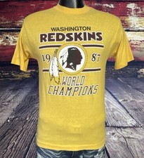 Camiseta Washington Redskins 1987 Champions vintage ponto único anos 80 serve para homens média comprar usado Camiseta Washington Redskins 1987 Champions vintage ponto único anos 80 serve para homens média comprar usado  Enviando para Brazil