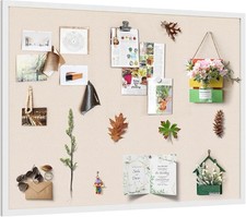 Cork board linen for sale  SALFORD