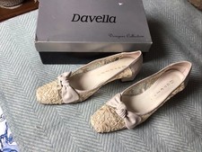 cream lace shoes for sale  BROADWAY
