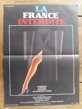 Affiche interdite film d'occasion  Paris XVIII