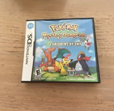 Pokemon Mystery Dungeon: Explorers of Sky (Nintendo DS, 2009) ¡CIB! ¡COMPLETO!, usado segunda mano  Embacar hacia Argentina