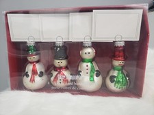 Christmas snowmen place for sale  Portage