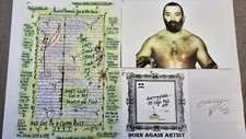 CHARLES BRONSON / SALVADOR ORIGINAL DESENHADO À MÃO ARTE DE ARANHA EXTRAS CERTIFICADO DE AUTENTICIDADE comprar usado  Enviando para Brazil