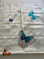 Duschvorhang weiss schmetterli gebraucht kaufen  Ludwigsburg