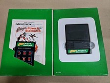 Videogame de pôquer e blackjack italiano Intellivision. (Manual italiano laranja), usado comprar usado  Enviando para Brazil