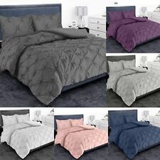 Pintuck duvet set for sale  HUDDERSFIELD