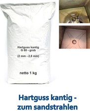 Strahlmittel hartguss kantig gebraucht kaufen  Wuppertal