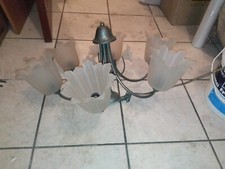 Lampadario vetro decorato usato  Ragalna