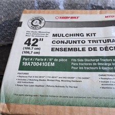 Mulching kit for d'occasion  Expédié en Belgium