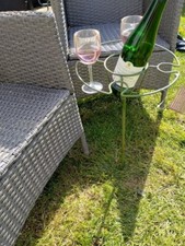 Metal wine bottle for sale  BARNSTAPLE