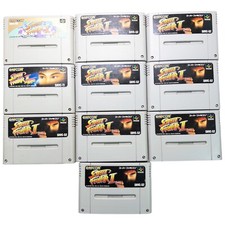 Street Fighter SUPER FAMICOM SNES LOTE DE 10 CONJUNTOS NINTENDO comprar usado  Enviando para Brazil