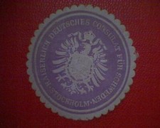 Siegelmarke kaiserl deutsches gebraucht kaufen  Deutschland