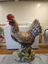 Large pottery cockerel for sale  RYDE