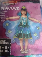 Peacock costume child for sale  Gaston