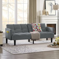 Velvet futon couch for sale  Ontario