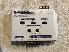 Pyramid Electronic Crossover Fosgate Amp Alpine Kicker Sub comprar usado  Enviando para Brazil