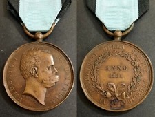 Medaglia bronzo benemeriti usato  Roma