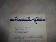 Technische mitteilung hanomag gebraucht kaufen  Weinheim